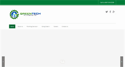 Desktop Screenshot of greentechplumbing.com